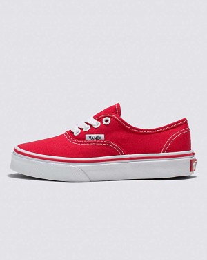 Vans Authentic Schuhe Kinder Rot Weiß | Österreich OCEKTD508