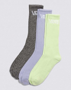 Vans Classic Crew Socken Herren Grün | Österreich JHQNLV084