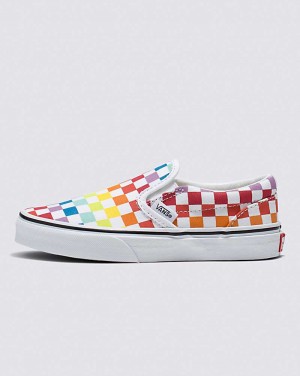 Vans Classic Slip-On Checkerboard Schuhe Kinder Mehrfarbig | Österreich DXHCSZ431