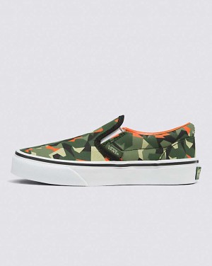 Vans Classic Slip-On Schuhe Kinder Camouflage | Österreich KLATRJ602