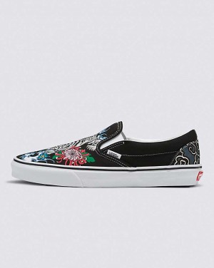 Vans Classic Slip-On Tiger Floral Schuhe Damen Mehrfarbig | Österreich YVXGCR372