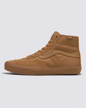 Vans Crockett High Skateschuhe Herren Braun | Österreich YLGHQM680