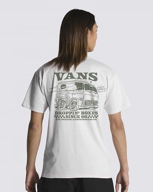 Vans Curb Service T-Shirt Herren Weiß | Österreich ZQJONS871