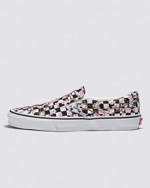 Vans Customs Cherry Blossom Checkerboard Slip-On Schuhe Herren Mehrfarbig | Österreich VPCLKA487