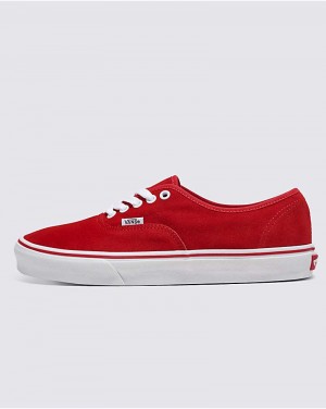 Vans Customs Elevated Wildleder Authentic Schuhe Herren Rot | Österreich ADZIMR735