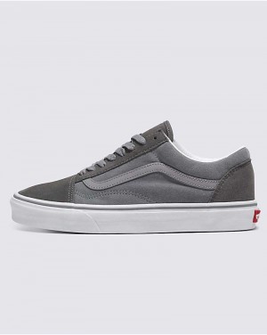 Vans Customs Elevated Wildleder Old Skool Schuhe Damen Grau | Österreich CERZBQ207