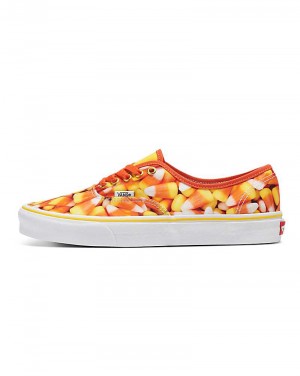 Vans Customs Image Library Candy Corn Authentic Schuhe Herren Orange | Österreich FVAZTB481