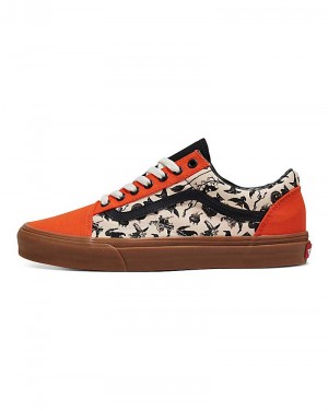 Vans Customs Image Library Halloween Old Skool Schuhe Herren Orange | Österreich OXTGJB758