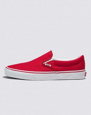 Vans Customs Rennfahrer Slip-On Weite Schuhe Herren Rot | Österreich QUSGJZ182