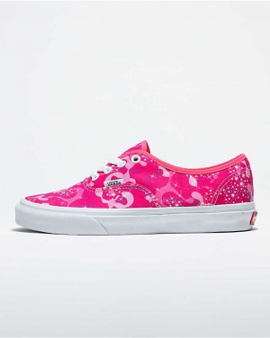 Vans Customs Sparkle Swirl Authentic Schuhe Damen Rosa | Österreich HXKNMJ750