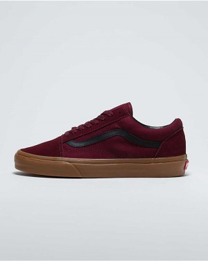 Vans Customs Wildleder Gum Sole Old Skool Schuhe Herren Rosa | Österreich GXRELN172