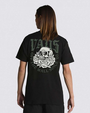 Vans Dust to Dust T-Shirt Herren Schwarz | Österreich EXGNKF593