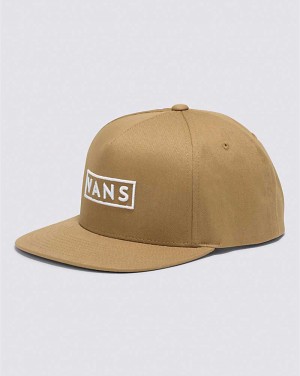 Vans Easy Box Snapback Hüte Herren Gelb | Österreich DMTFPB583