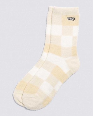 Vans Fuzzy Socken Damen Beige | Österreich STGYVX938