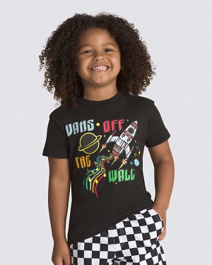 Vans Kleine Kinder DJ Rocket Jam T-Shirt Kinder Schwarz | Österreich ZCVGSR547