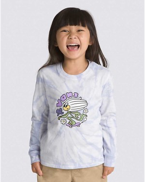 Vans Kleine Kinder Sk8N Daisy T-Shirt Kinder Lavendel | Österreich ULKDWJ350