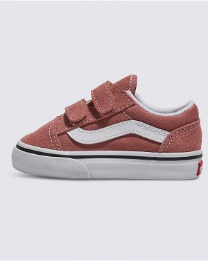 Vans Kleinkinder Old Skool V Schuhe Kinder Rosa | Österreich NEPSHA915