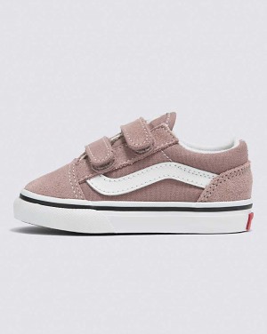 Vans Kleinkinder Old Skool V Schuhe Kinder Rosa | Österreich PYALJD184