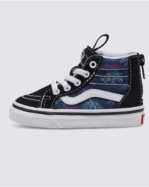 Vans Kleinkinder Sk8-Hi Zip Schuhe Kinder Blau | Österreich RGVWLH839