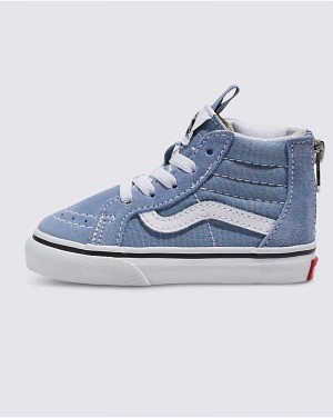 Vans Kleinkinder Sk8-Hi Zip Schuhe Kinder Blau | Österreich PFRUKX059