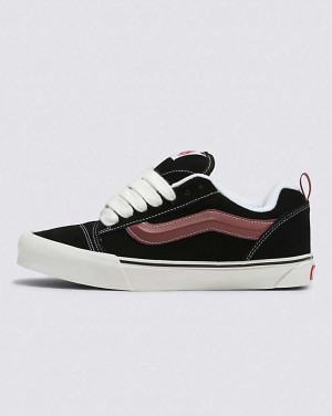 Vans Knu Skool Schuhe Damen Schwarz | Österreich IFOTDH671