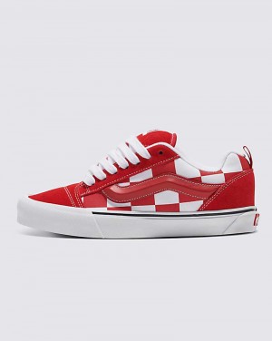 Vans Knu Skool Schuhe Herren Rot | Österreich OECWSP453