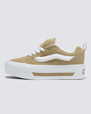 Vans Knu Stack Schuhe Damen Beige | Österreich CWVYGS518