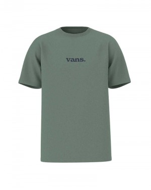 Vans Lower Corecase T-Shirt Herren Grün | Österreich HCPANJ014