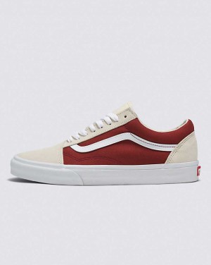 Vans Old Skool Canvas Wildleder Schuhe Herren Dunkelrot | Österreich MGANRI456