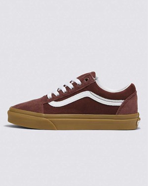 Vans Old Skool Corduroy Schuhe Damen Bordeaux | Österreich NFDVME357