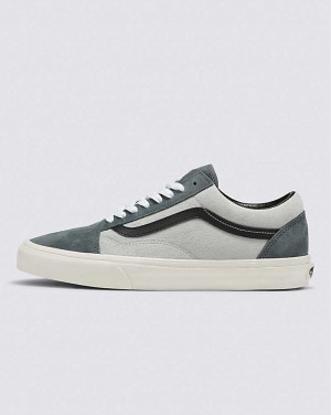 Vans Old Skool Pig Wildleder 2-Tone Schuhe Herren Grün | Österreich QPOFBK541