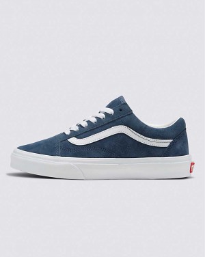 Vans Old Skool Pig Wildleder Schuhe Damen Indigo | Österreich WUEZJD430