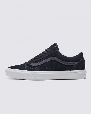 Vans Old Skool Pig Wildleder Schuhe Herren Schwarz | Österreich UKWNIY602