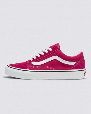 Vans Old Skool Schuhe Damen Rot | Österreich BDJXCW789