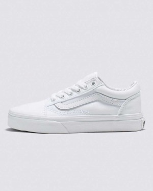 Vans Old Skool Schuhe Kinder Weiß | Österreich KFZVOU589