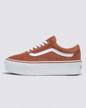 Vans Old Skool Stackform Schuhe Damen Braun | Österreich YIZUKH917