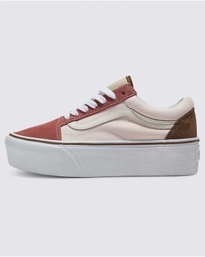 Vans Old Skool Stackform Schuhe Damen Rosa | Österreich NEZDOF750