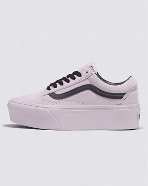 Vans Old Skool Stackform Wildleder Schuhe Damen Lavendel | Österreich NVWCZH514