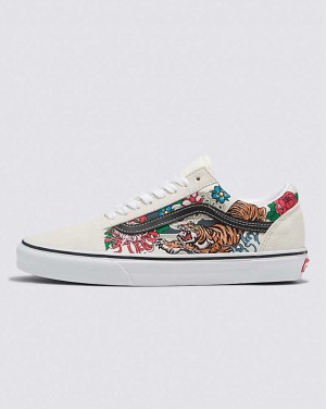 Vans Old Skool Tiger Floral Schuhe Damen Mehrfarbig | Österreich AJIZTX306