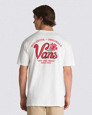 Vans Pasa T-Shirt Herren Weiß | Österreich TDNCYB587