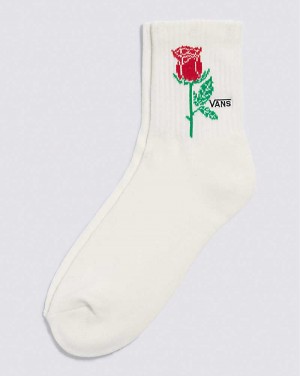 Vans Rose Thorn Crew Socken Herren Weiß | Österreich GSBIVH316