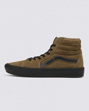 Vans Sk8-Hi ComfyCush Wildleder Schuhe Damen Braun | Österreich GERUZF782