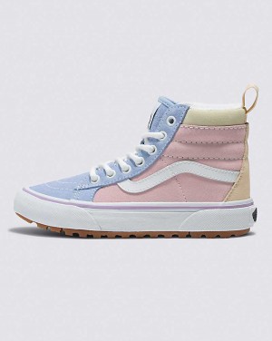 Vans Sk8-Hi MTE-1 Schuhe Kinder Blau Rosa | Österreich ACRDVS254