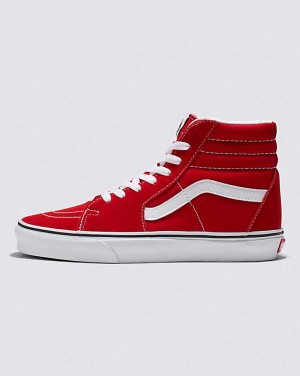 Vans Sk8-Hi Schuhe Herren Rot Weiß | Österreich XYJZFS943