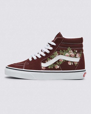 Vans Sk8-Hi Wallflower Floral Schuhe Damen Schokolade | Österreich MPSRGK235