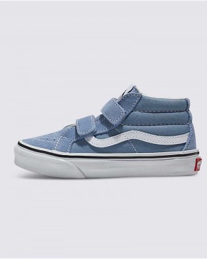 Vans Sk8-Mid Reissue V Schuhe Kinder Blau | Österreich XGQFJP201