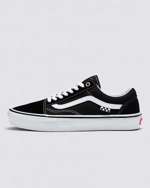 Vans Skate Old Skool Skateschuhe Damen Schwarz Weiß | Österreich HBZCDN170