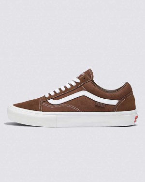 Vans Skate Old Skool X Nick Michel Skateschuhe Damen Braun Weiß | Österreich XLROSH036