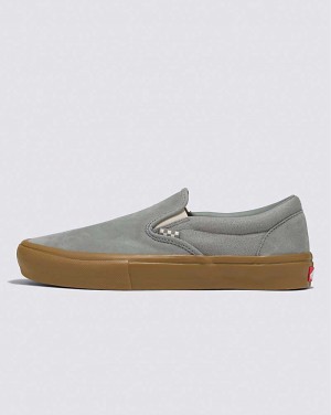 Vans Skate Slip-On Skateschuhe Damen Grau | Österreich UHEPTL509