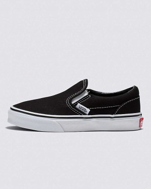 Vans Slip-On Schuhe Kinder Schwarz Weiß | Österreich GBVUJQ984